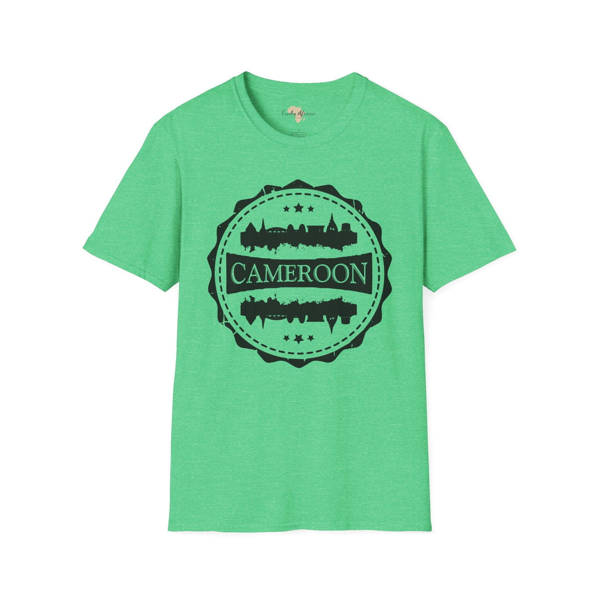 Cameroon Stamp unisex tee Funky African