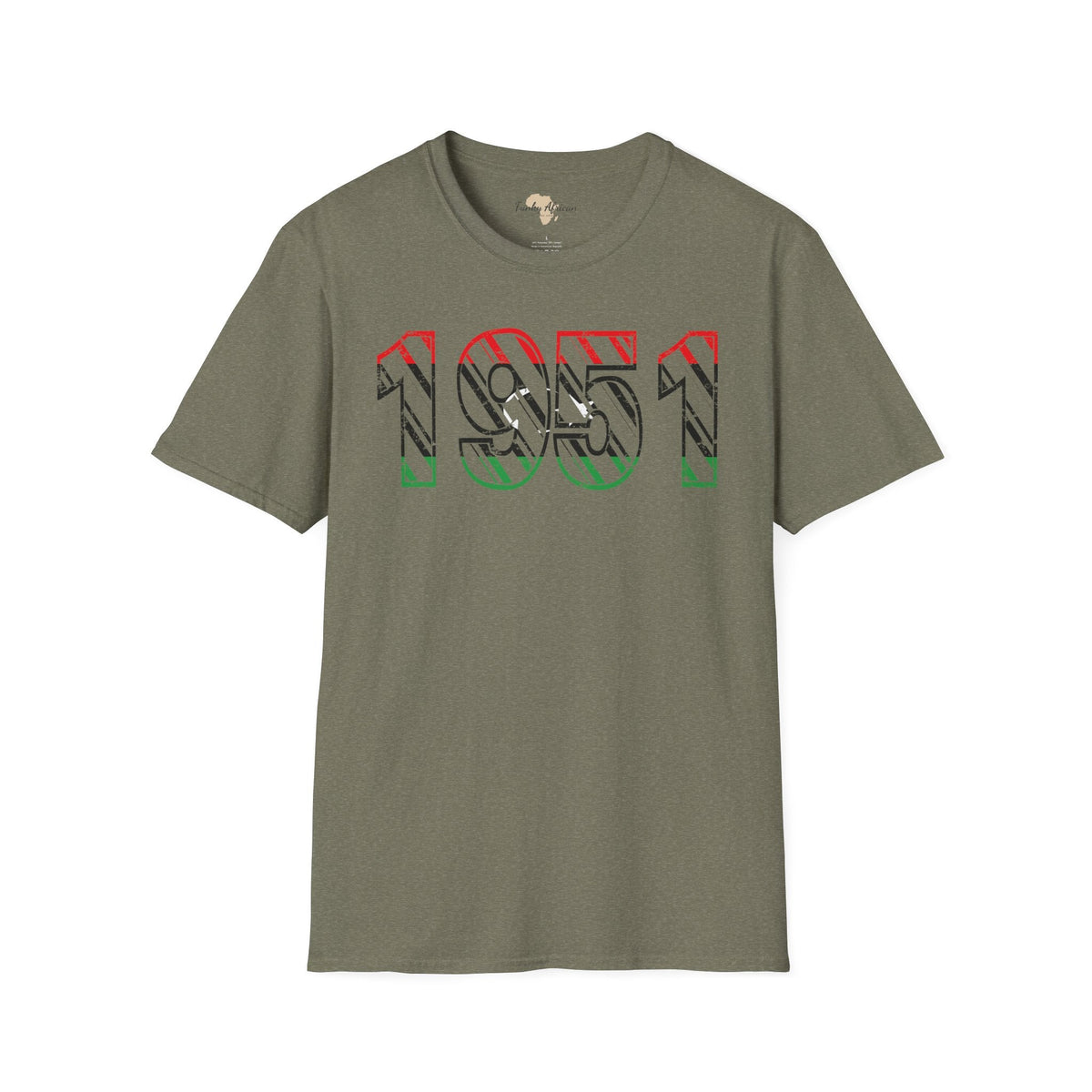 Libya year unisex softstyle tee Funky African