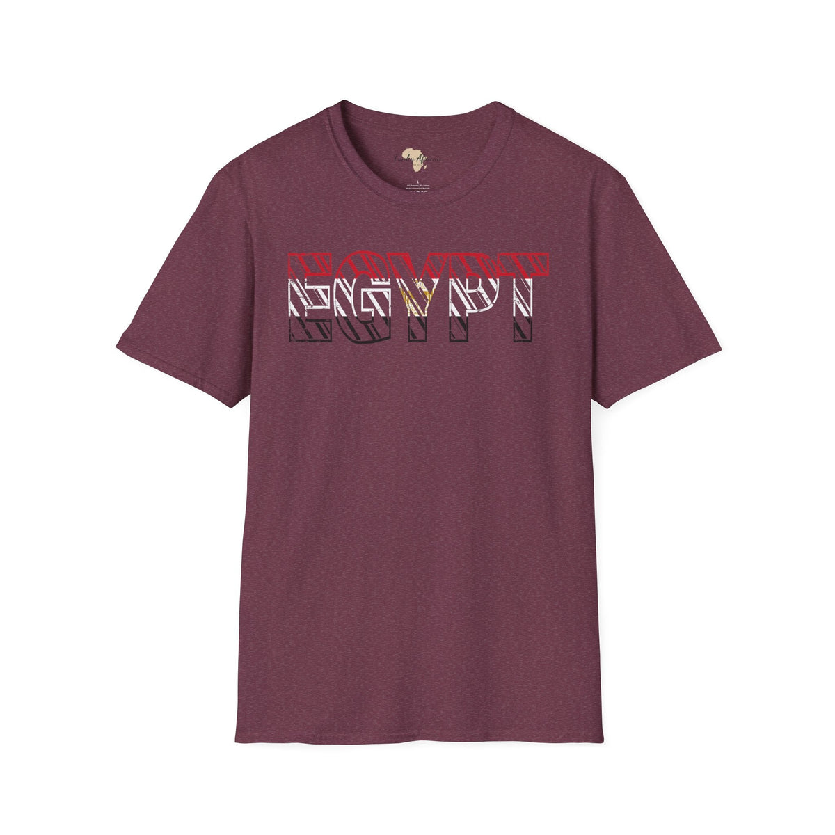 Egypt text unisex softstyle tee Funky African