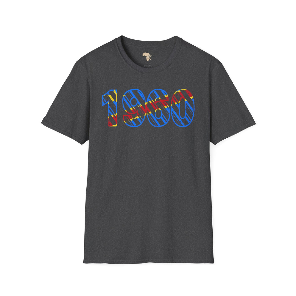 DR Congo year unisex softstyle tee Funky African