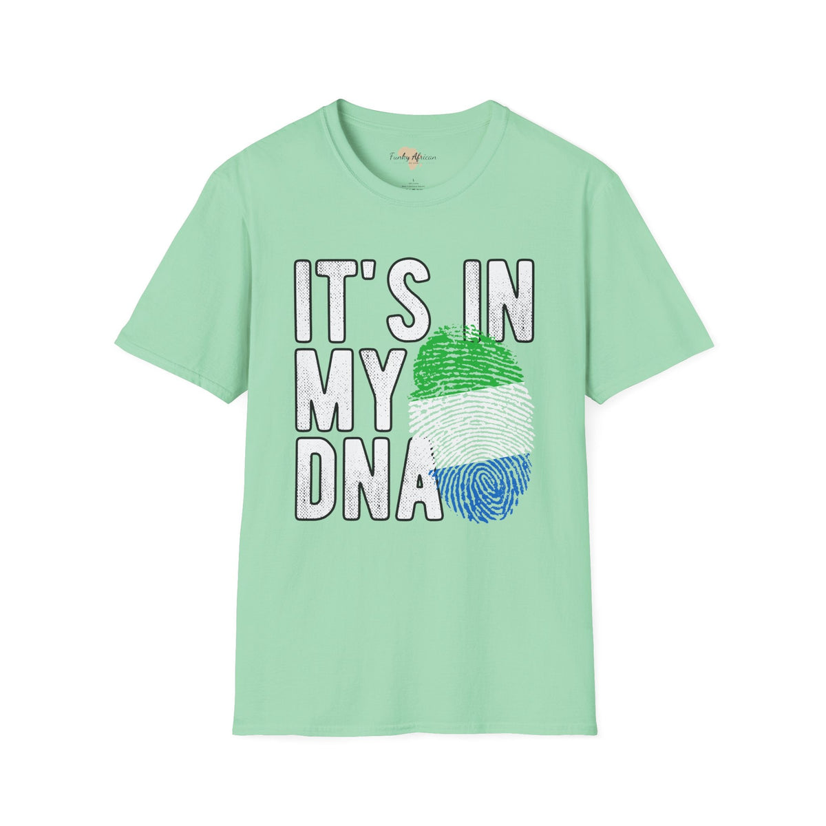 it's in my DNA unisex tee - Sierra Leone Funky African