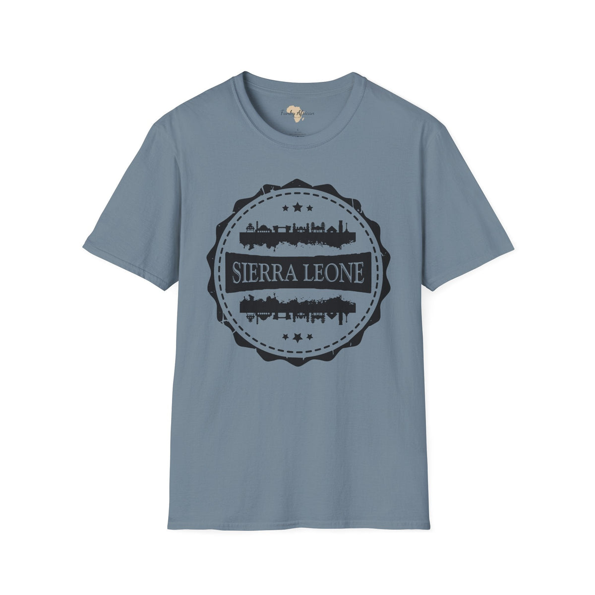 Sierra Leone Stamp unisex tee Funky African
