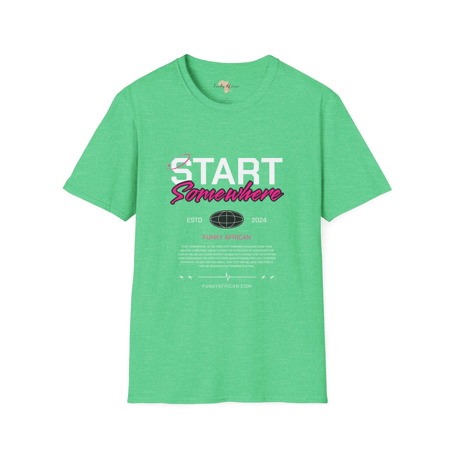 Just start unisex softstyle tee