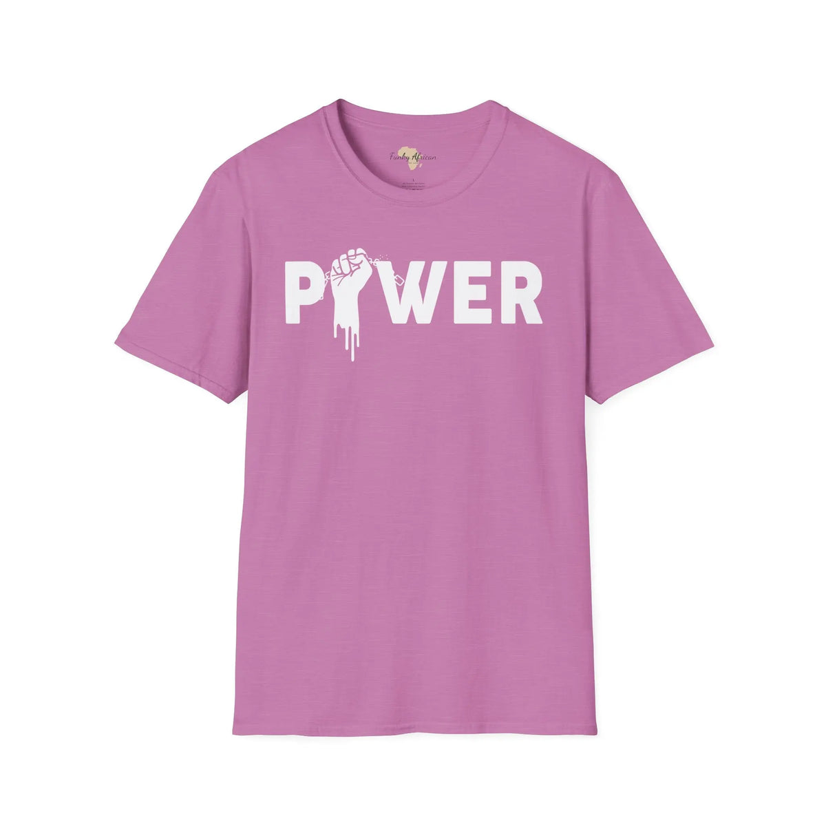 Power unisex softstyle tee Funky African