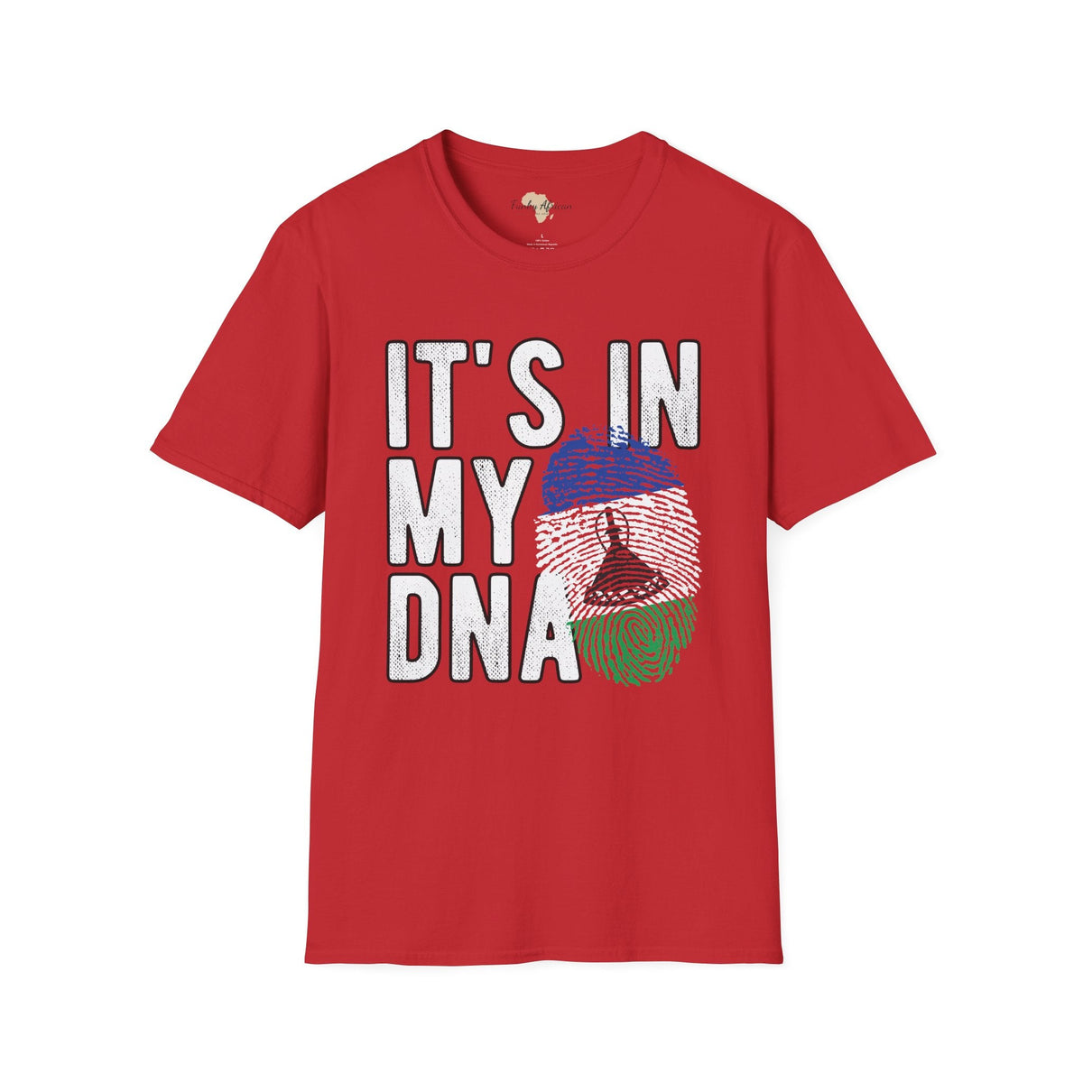 it's in my DNA unisex tee - Lesotho Funky African