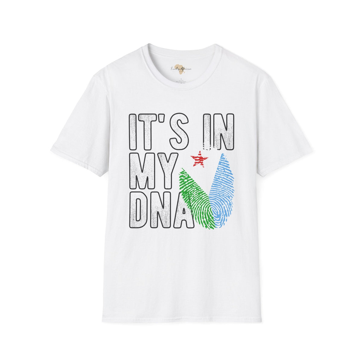 it's in my DNA unisex tee - Djibouti Funky African