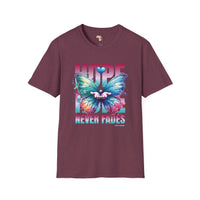 Hope never fails unisex softstyle tee