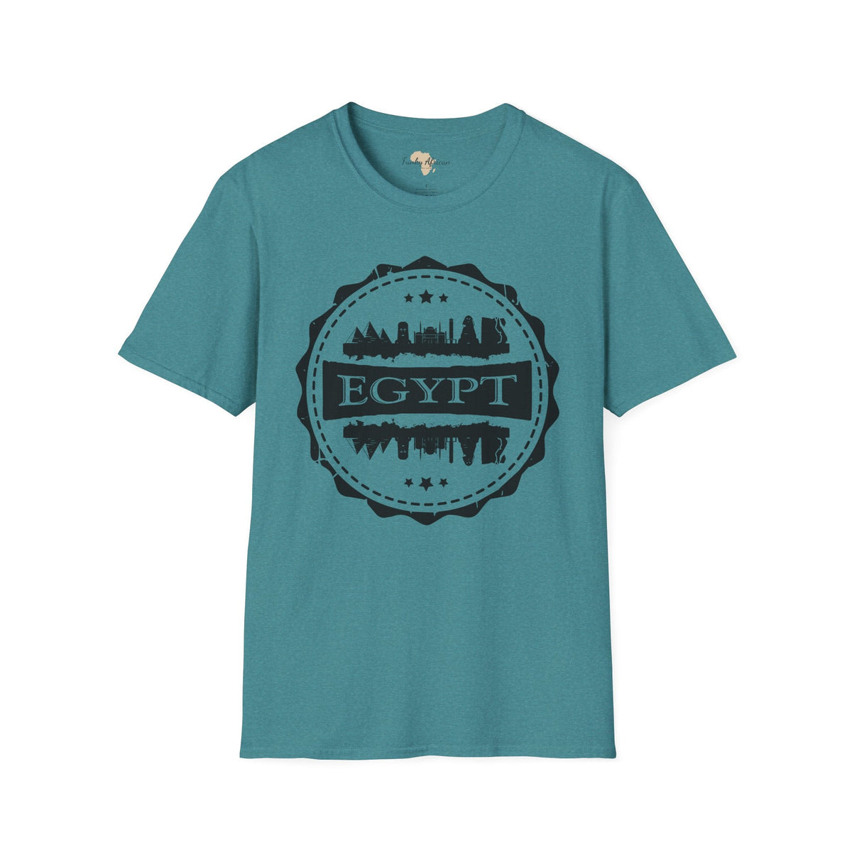 Egypt Stamp unisex tee Funky African