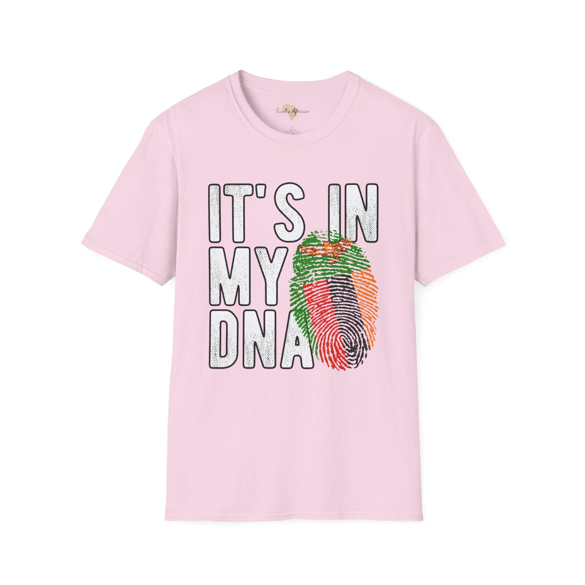 it's in my DNA unisex tee - Zambia Funky African