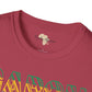 Gabon text unisex softstyle tee
