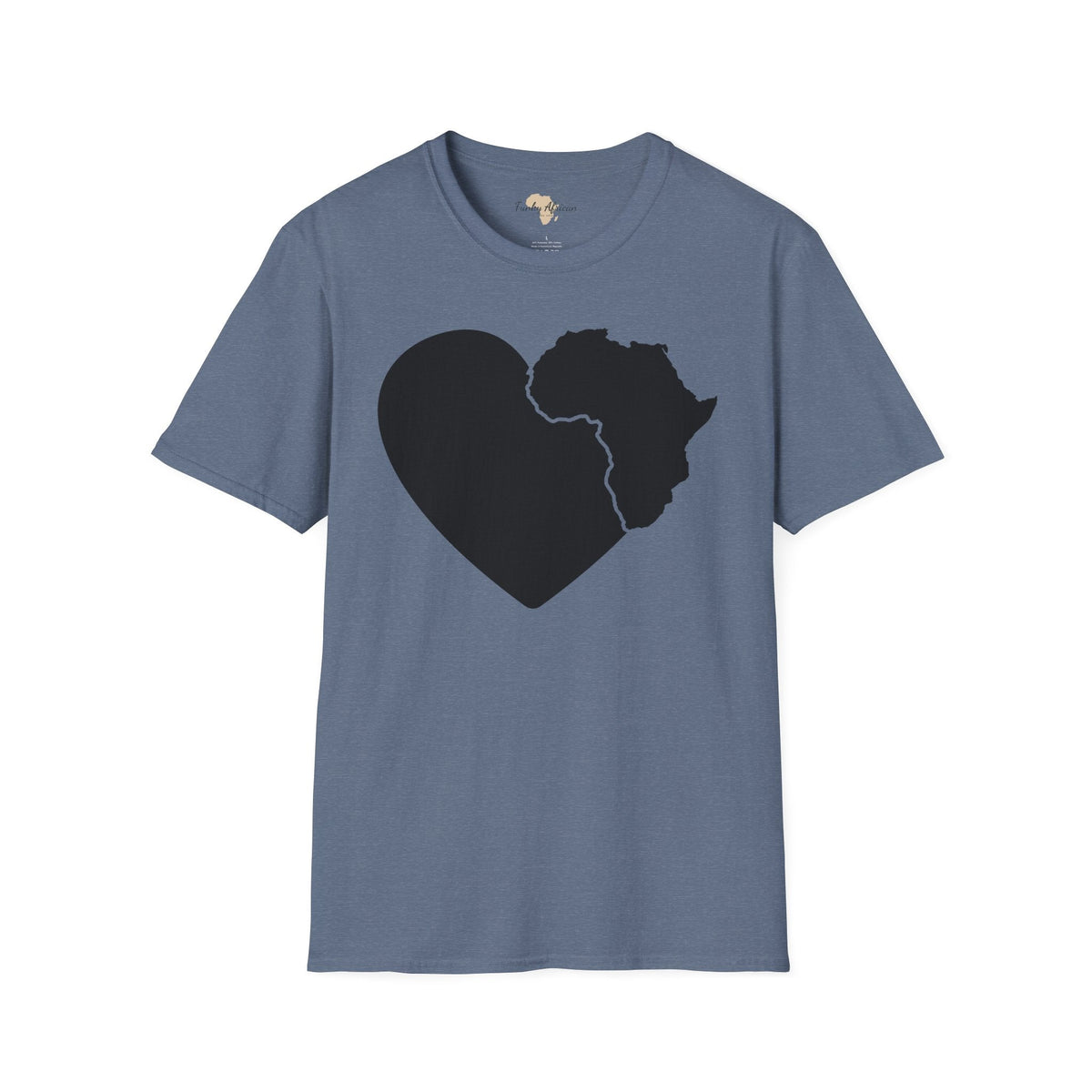 Love, Africa graffiti unisex softstyle tee Funky African