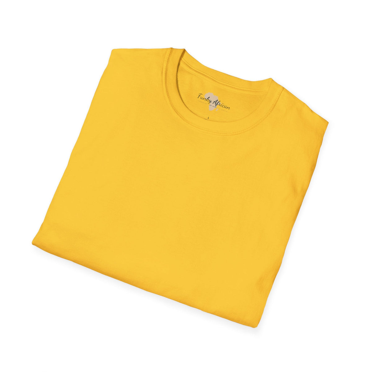 Blank unisex softstyle tee Funky African