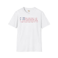 Liberia text unisex softstyle tee