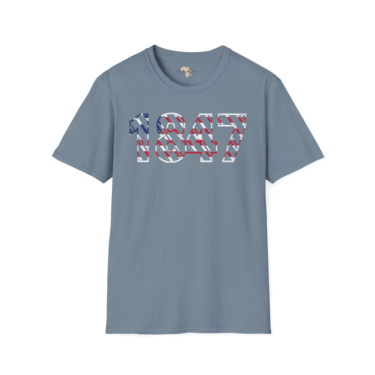Liberia year unisex softstyle tee Funky African