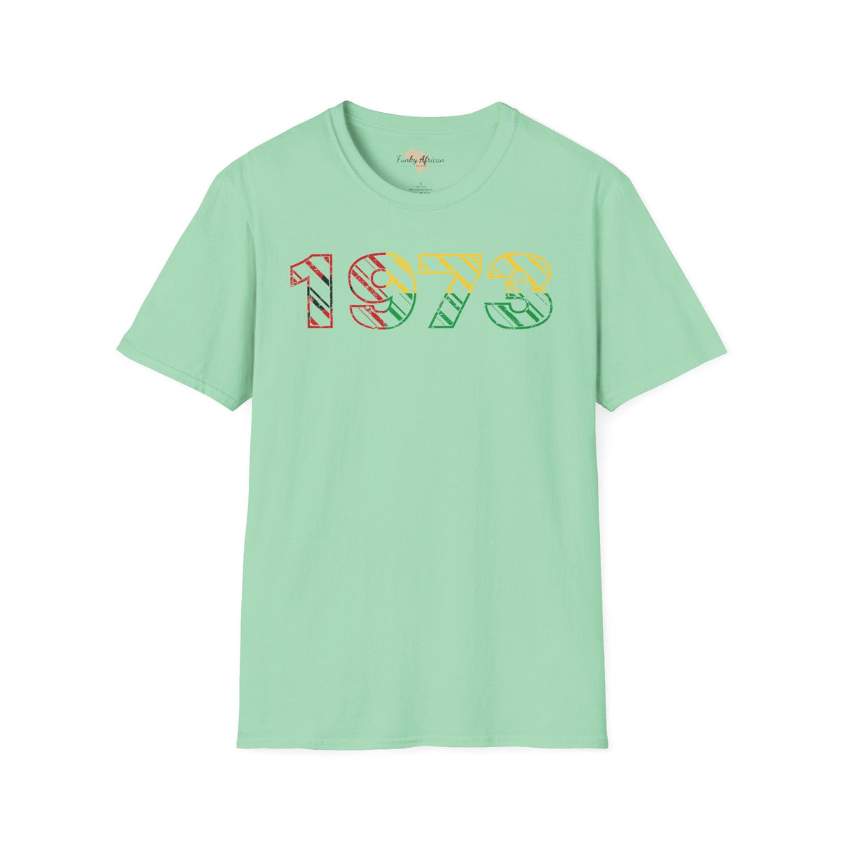 Guinea-Bissau year unisex softstyle tee Funky African