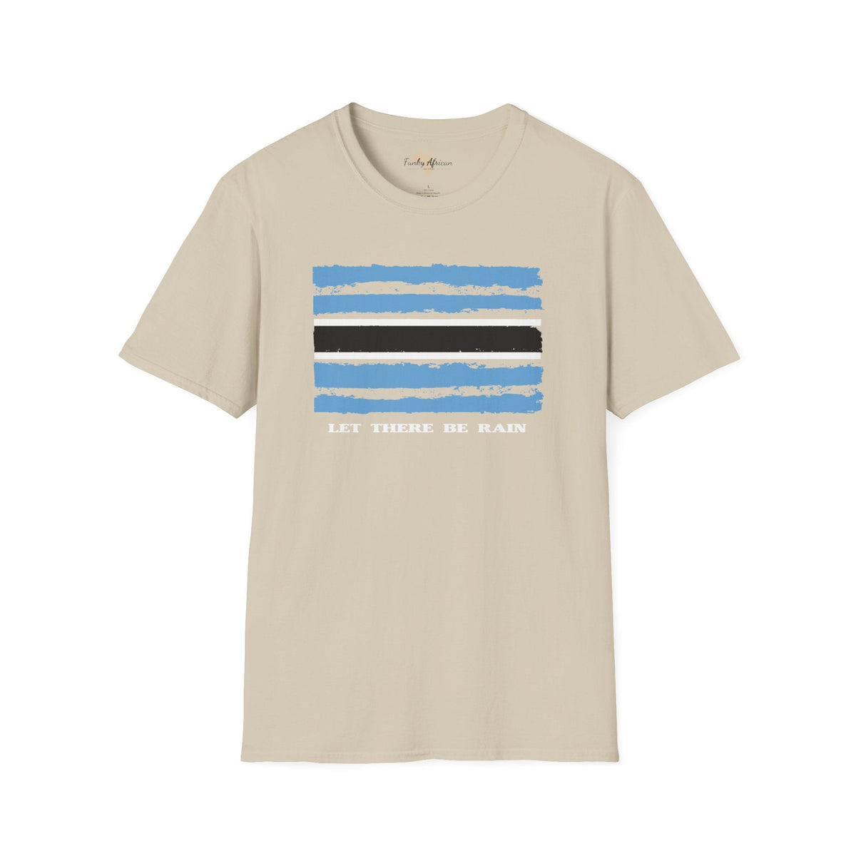 Botswana strip unisex softstyle tee Funky African