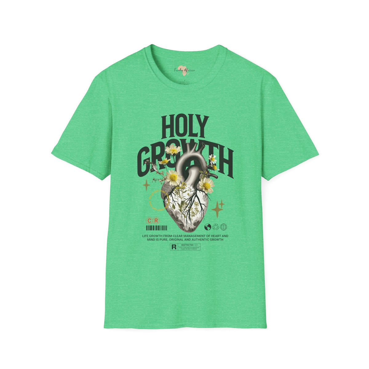 Holy growth unisex tee Funky African