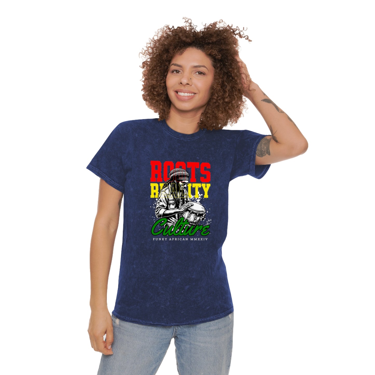 Roots reality unisex wash tee