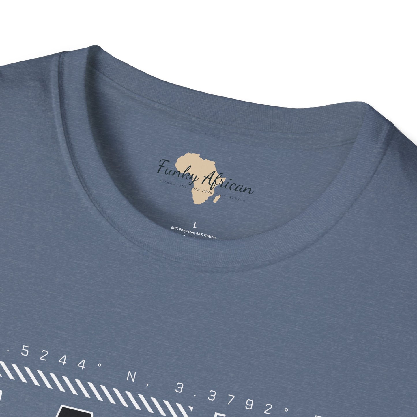 Lagos nigeria unisex softstyle tee