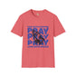 Pray with purpose unisex softstyle tee