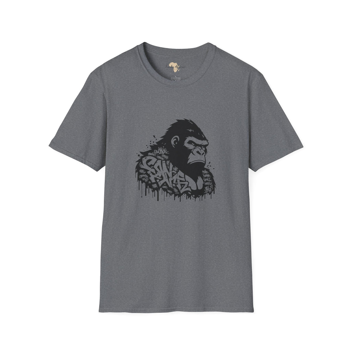 King Gong graffiti unisex softstyle tee Funky African