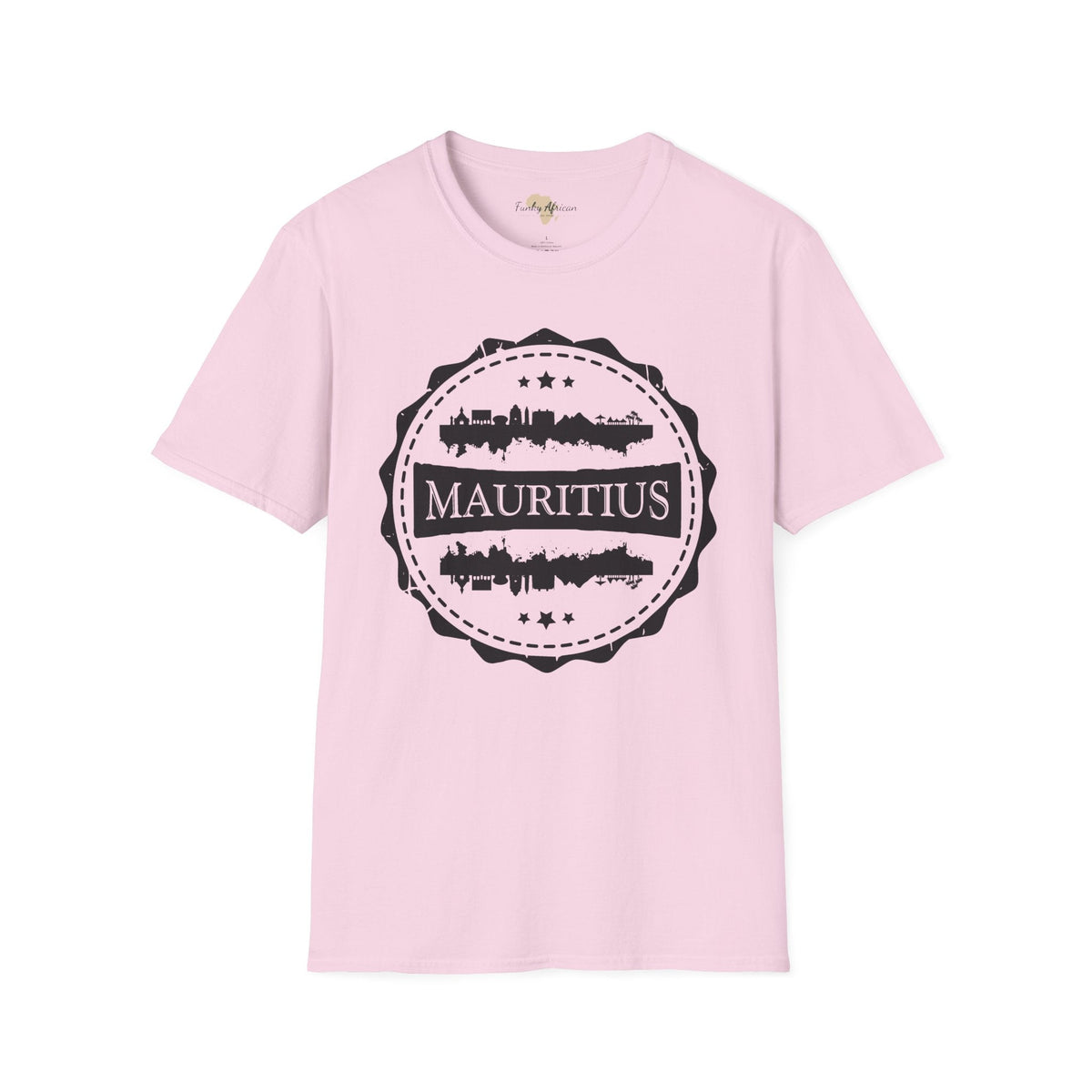 Mauritius Stamp unisex tee Funky African