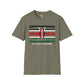 Kenya strip unisex softstyle tee