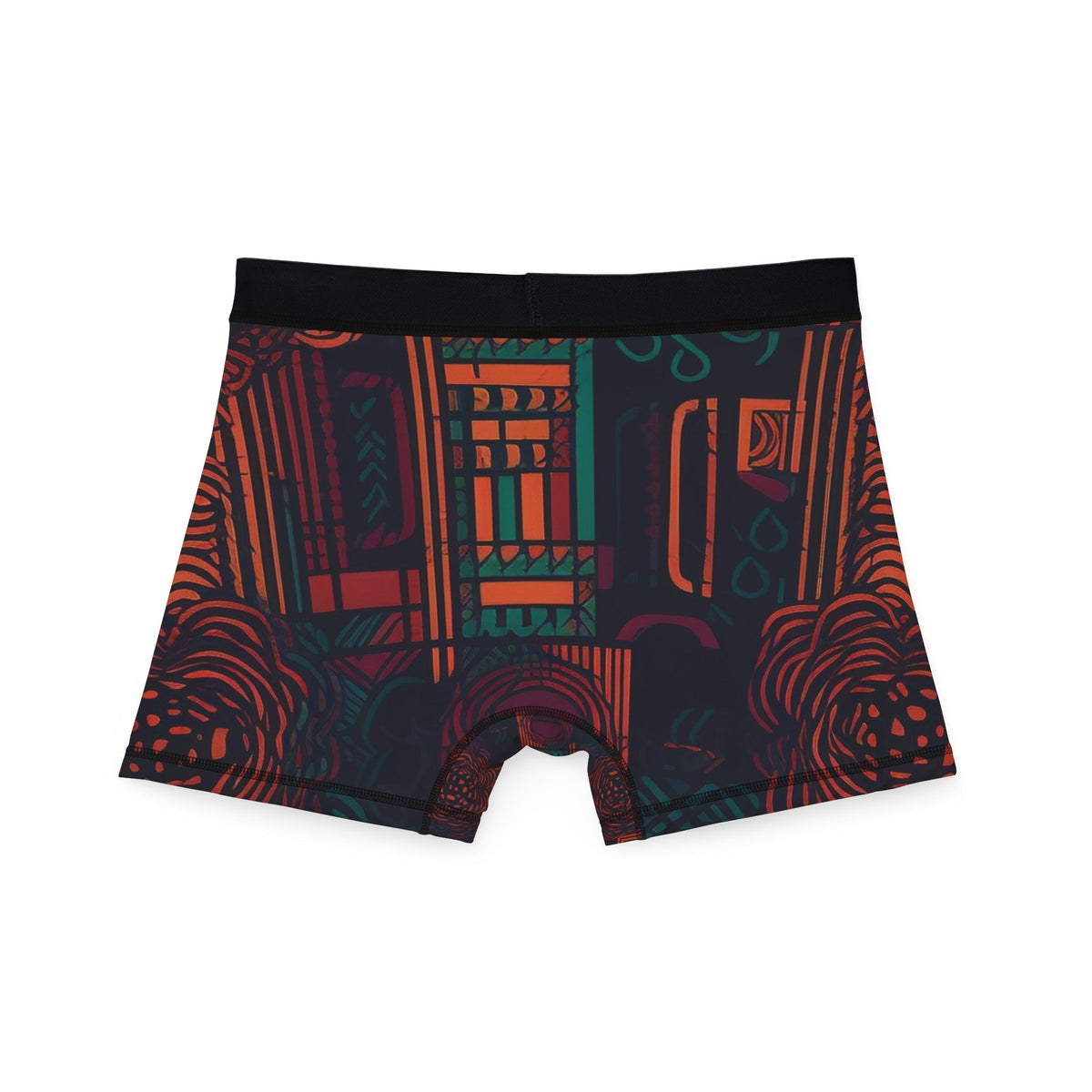 African Print Men's Boxers Funky African