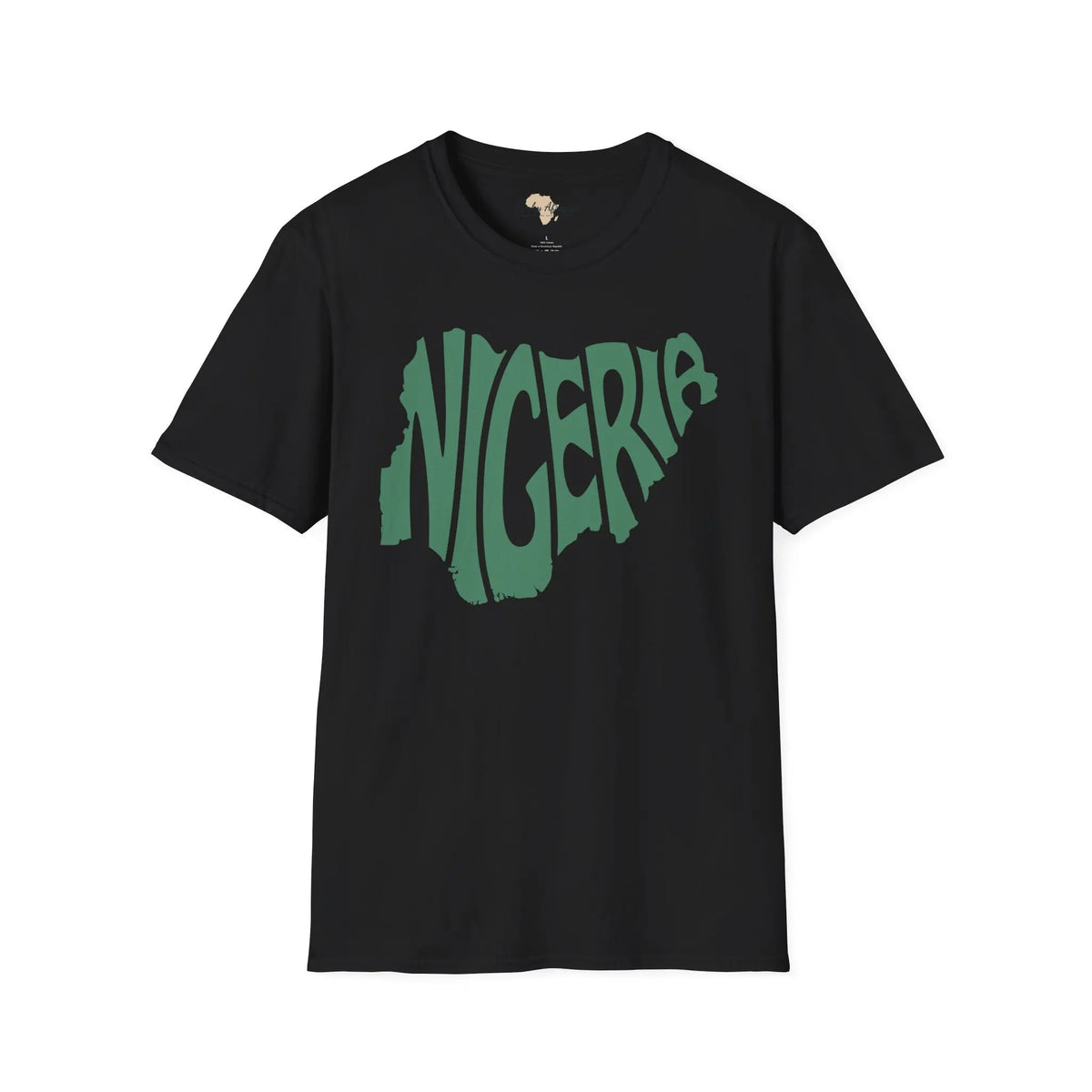 Nigeria cut unisex softstyle tee Funky African