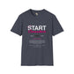 Just start unisex softstyle tee