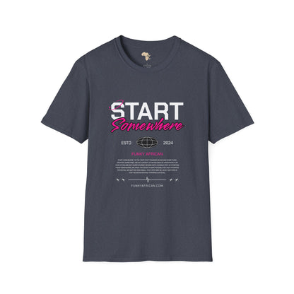 Just start unisex softstyle tee