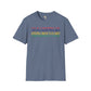 Mauritius text unisex softstyle tee