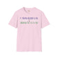 Lesotho text unisex softstyle tee