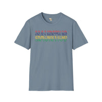 Mauritius text unisex softstyle tee