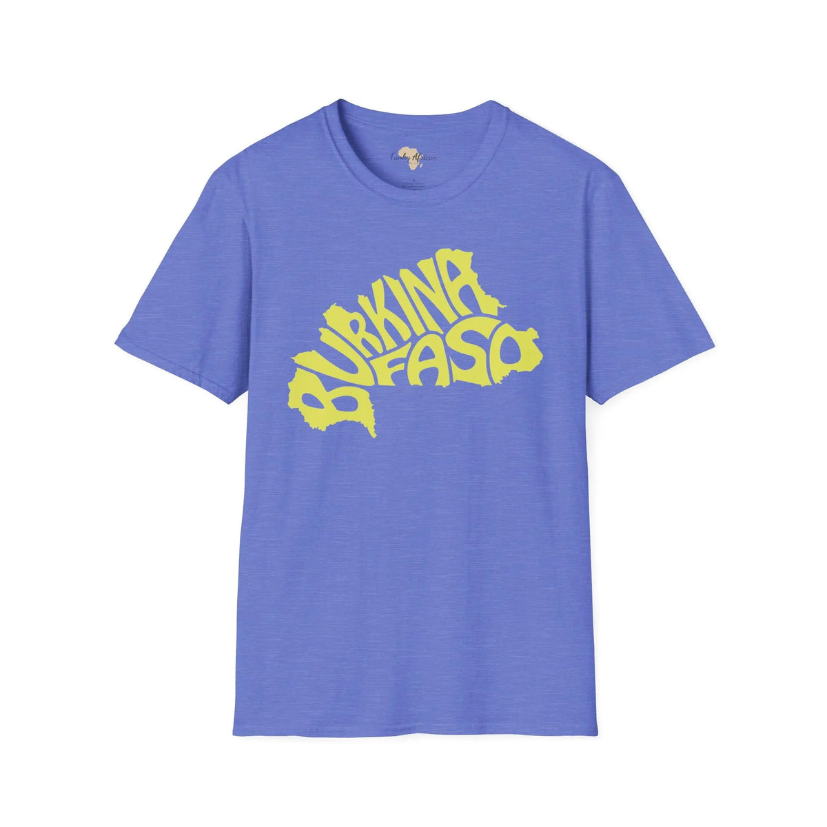 Burkina Faso cut unisex softstyle tee Funky African