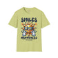 Smiles and happiness unisex softstyle tee