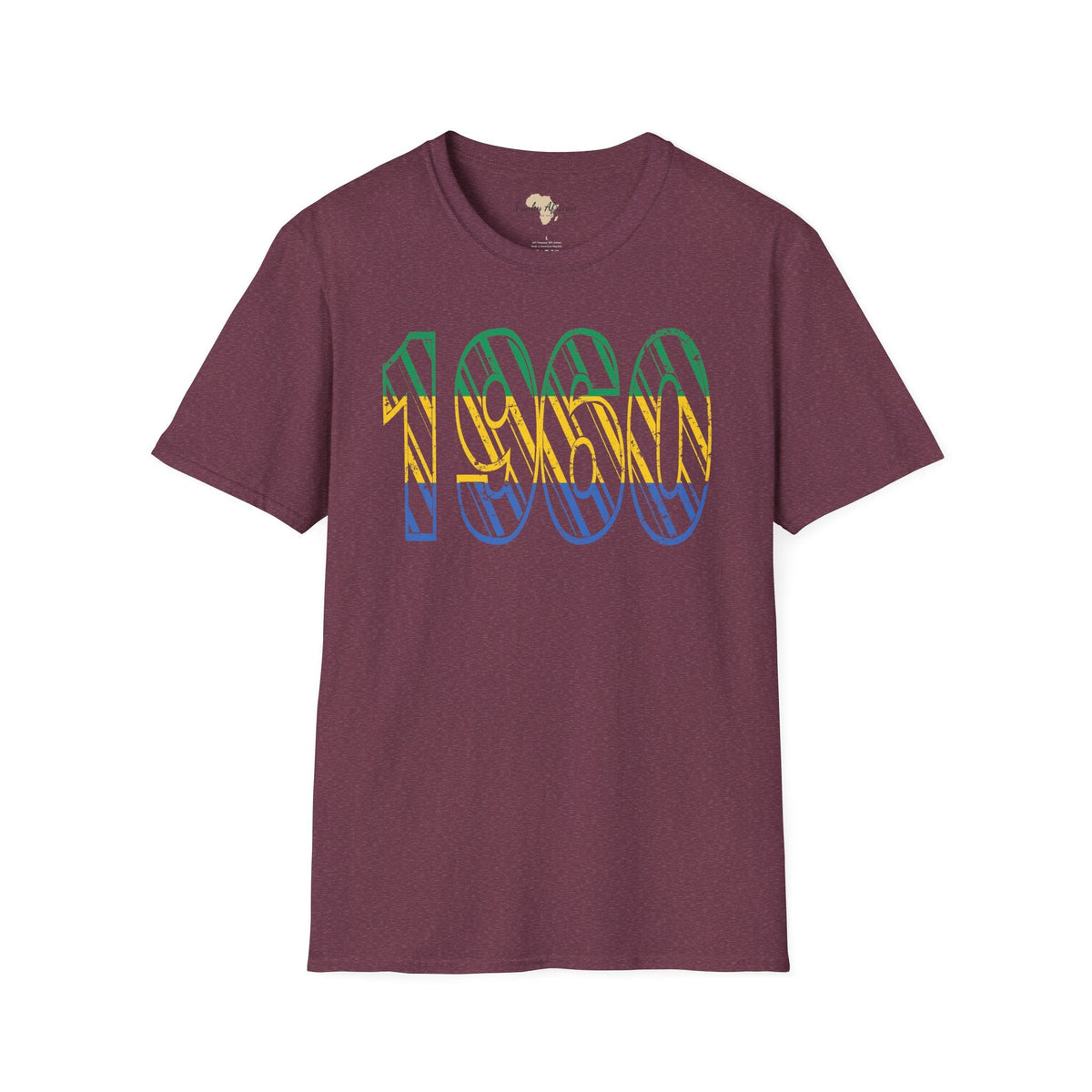 Gabon year unisex softstyle tee Funky African