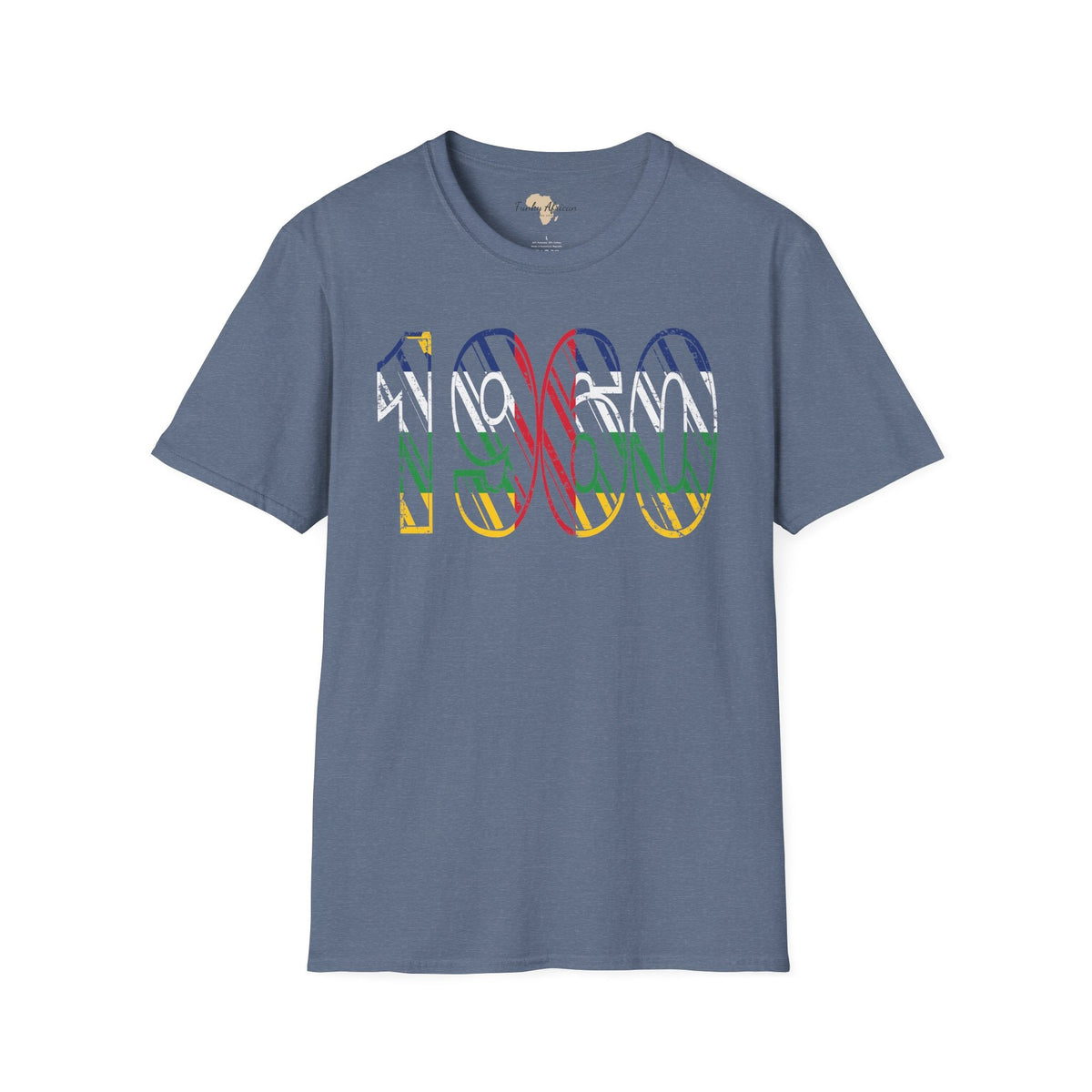 Central African Republic year unisex softstyle tee Funky African