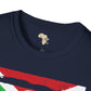 Burundi strip unisex softstyle tee