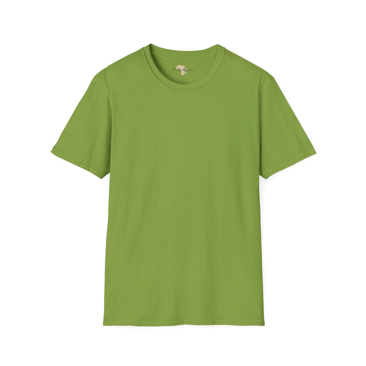 Blank unisex softstyle tee Funky African