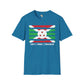 Burundi strip unisex softstyle tee