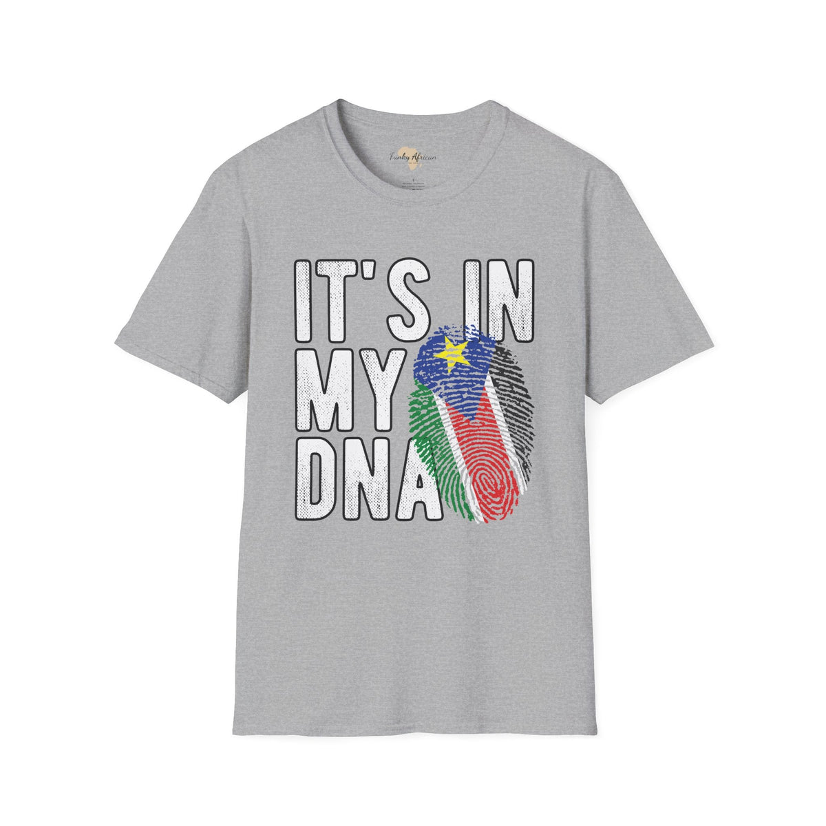 it's in my DNA unisex tee - South Sudan Funky African