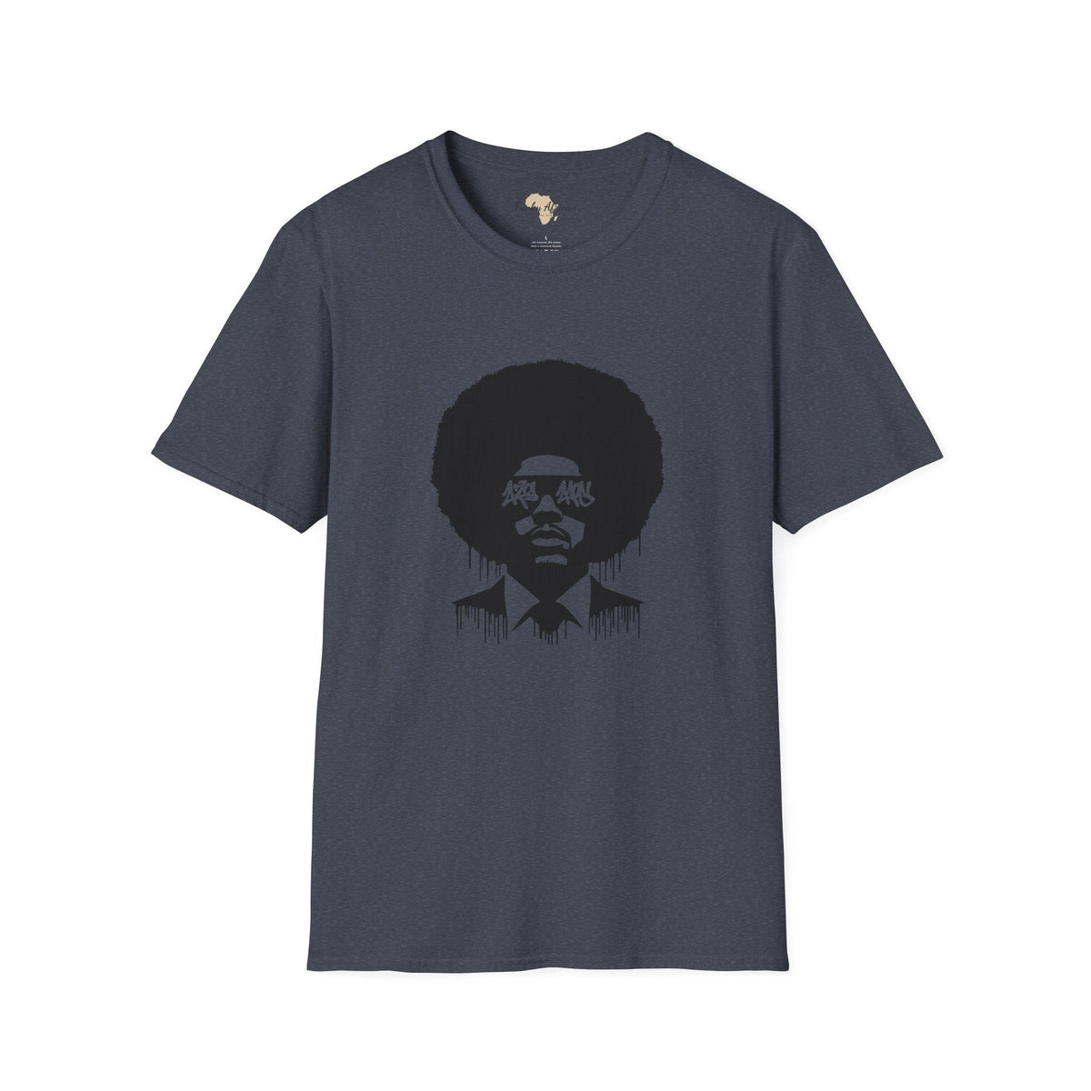 Afro graffiti unisex softstyle tee Funky African