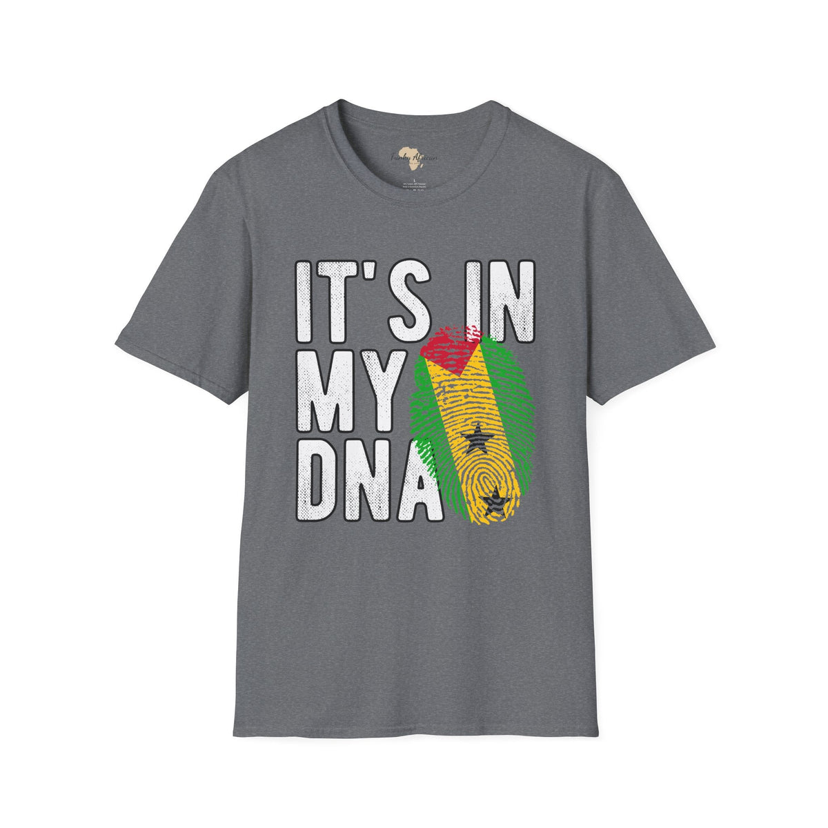 it's in my DNA unisex tee - São Tomé and Príncipe Funky African
