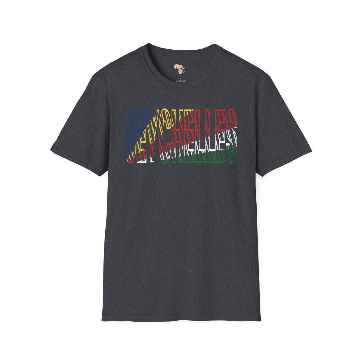 Seychelles text unisex softstyle tee Funky African