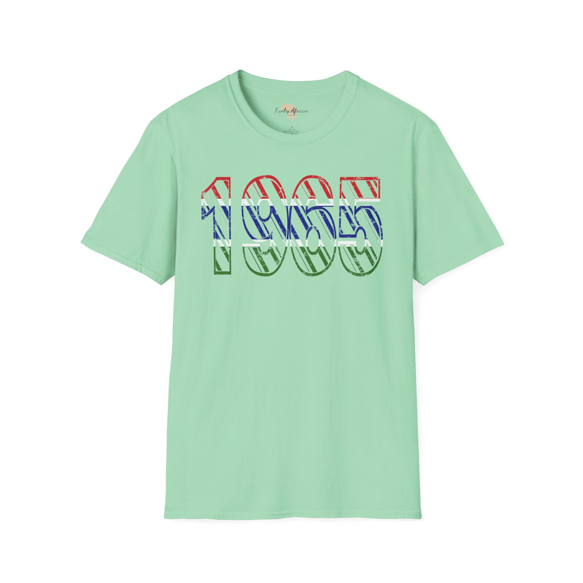 Gambia year unisex softstyle tee Funky African