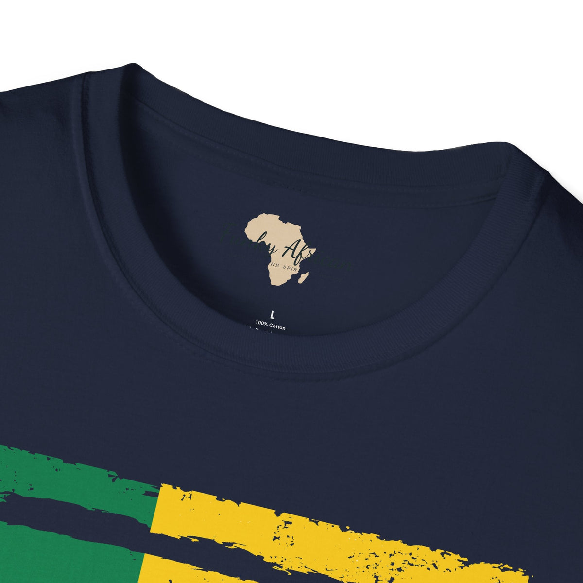 Benin strip unisex softstyle tee Funky African