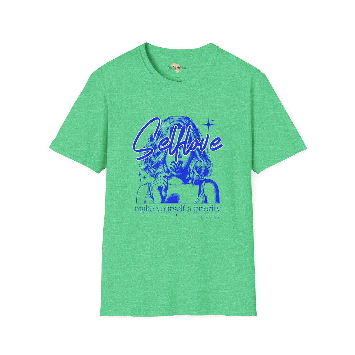 Selflove unisex softstyle tee Funky African