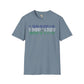 Lesotho text unisex softstyle tee