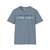 Lesotho text unisex softstyle tee